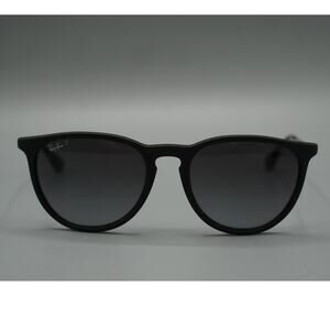 Ray-Ban Erika RB4171 622/T3 Matte Black Polarized Gray Gradient Italy 54mm